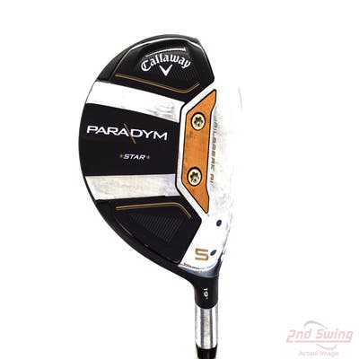 Mint Callaway Paradym Star Fairway Wood 5 Wood 5W 19° UST ATTAS Speed Series 40 Graphite Senior Right Handed 42.75in