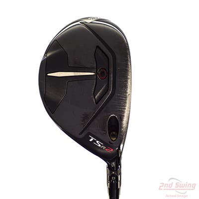 Titleist TSR2 Fairway Wood 3 Wood 3W 15° PX HZRDUS Smoke Black RDX 70 Graphite Stiff Right Handed 42.5in