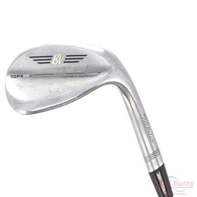 Titleist Vokey SM9 Tour Chrome Wedge Lob LW 60° 10 Deg Bounce S Grind Titleist Vokey BV Steel Wedge Flex Right Handed 35.0in