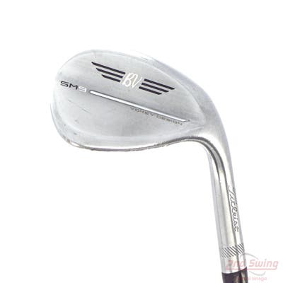 Titleist Vokey SM9 Tour Chrome Wedge Sand SW 56° 10 Deg Bounce S Grind Titleist Vokey BV Steel Wedge Flex Right Handed 35.25in