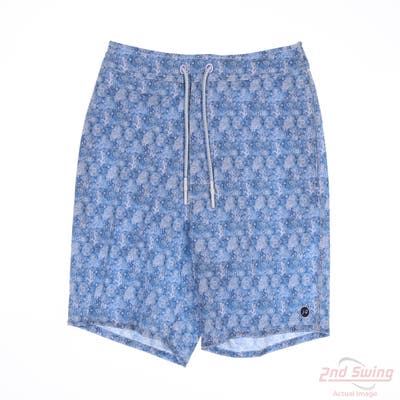 New Mens Johnnie-O Shorts Small S Blue MSRP $89