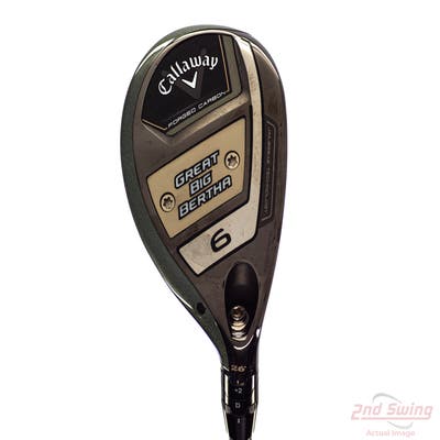 Callaway Great Big Bertha 23 Hybrid 6 Hybrid 26° UST Helium Nanocore IP 60 Graphite Senior Right Handed 39.0in