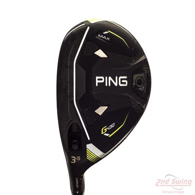 Ping G430 MAX Fairway Wood 3 Wood 3W 15° Tour 2.0 Chrome 75 Graphite Regular Left Handed 43.0in