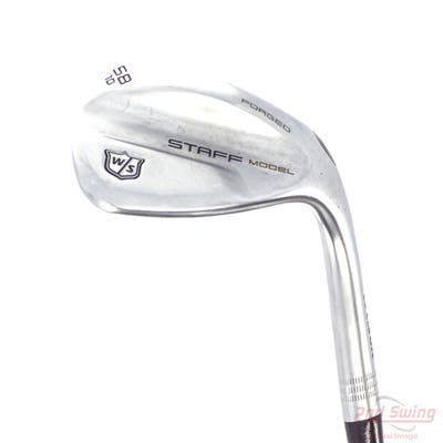 Wilson Staff Staff Model Wedge Lob LW 58° 10 Deg Bounce Mitsubishi Tensei AV Silver 55 Graphite Senior Right Handed 35.0in