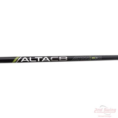 Used W/ Ping RH Adapter Ping ALTA CB 65 Black 65g Fairway Shaft Regular 41.5in