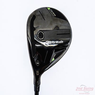 Mint TaylorMade Qi35 Fairway Wood 5 Wood 5W 18° Fujikura Ventus Blue 5 FW 2025 Graphite Regular Left Handed 42.25in