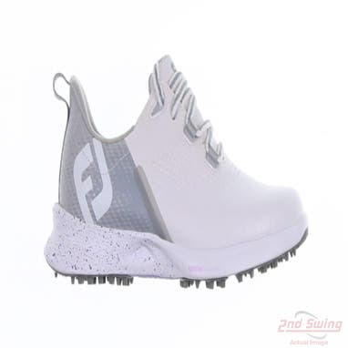 New Womens Golf Shoe Footjoy 2022 Fuel Medium 7 White/Grey MSRP $145 90608