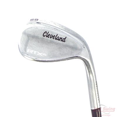 Cleveland RTX 4 Tour Satin Wedge Lob LW 58° 3 Deg Bounce Dynamic Gold Tour Issue S400 Steel Stiff Right Handed 35.25in