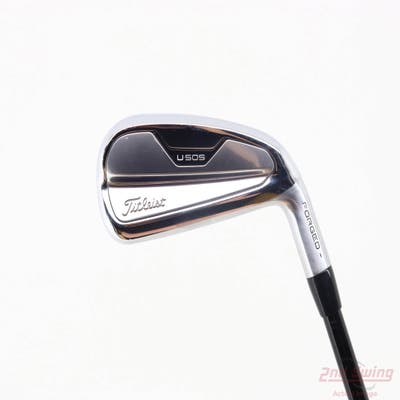 Titleist U-505 Utility Iron 4 Utility PX HZRDUS Smoke Black RDX 80 Graphite Stiff Right Handed 39.0in