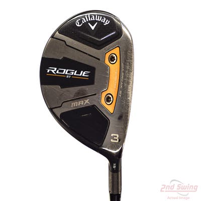 Callaway Rogue ST Max Fairway Wood 3 Wood 3W 15° Mitsubishi Tensei AV White 75 Graphite X-Stiff Right Handed 43.25in