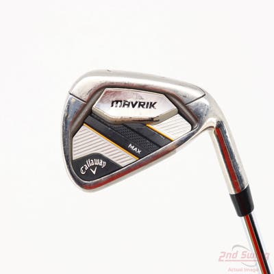 Callaway Mavrik Max Single Iron 6 Iron FST KBS Max 80 Steel Regular Right Handed 37.75in