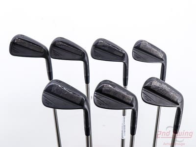 Cobra 2025 King Forged CB/MB Black Iron Set 5-GW Aerotech SteelFiber i95cw Graphite X-Stiff Right Handed -1/2"