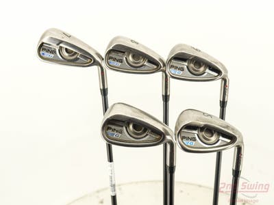 Ping 2016 G Iron Set 7-PW SW Ping TFC 80i Graphite Senior Right Handed Red dot +1/2"
