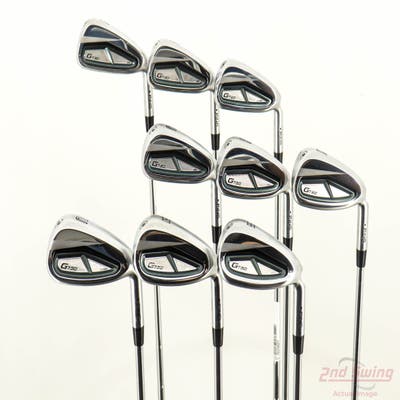Ping G730 Iron Set 5-PW AW GW SW True Temper Dynamic Gold Mid 100 R300 Steel Regular Right Handed Black Dot +1/4"