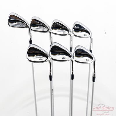 Ping G LE 3 Iron Set 6-PW GW SW ULT 250 Lite Graphite Ladies Right Handed Black Dot STD