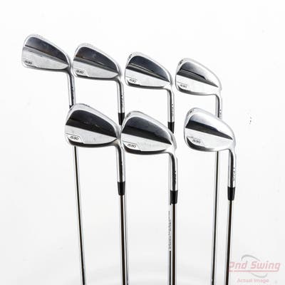 Ping i530 Iron Set 5-PW AW FST KBS Tour Lite Steel Regular Right Handed Blue Dot +1"