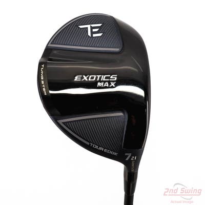 Mint Tour Edge 2026 Exotics Max Fairway Wood 7 Wood 7W 21° Fujikura Ventus White/Black 5 Graphite Regular Right Handed 41.5in