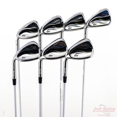 Ping G LE 3 Iron Set 6-PW GW SW ULT 250 Lite Graphite Ladies Left Handed Black Dot STD