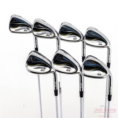 Ping G LE 3 Iron Set 6-PW GW SW ULT 250 Lite Graphite Ladies Right Handed Black Dot STD