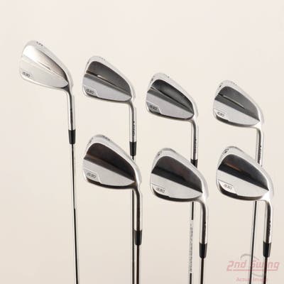Ping i530 Iron Set 5-PW AW True Temper Dynamic Gold Mid 100 S300 Steel Stiff Right Handed Black Dot -1/2"