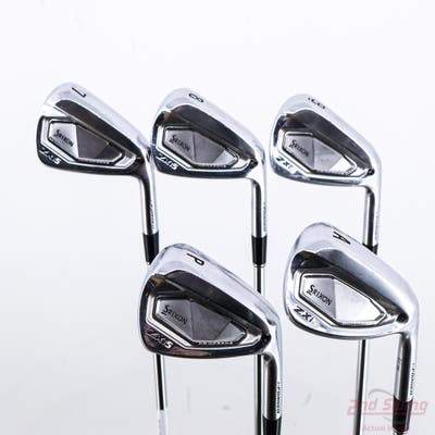 Srixon ZXi5 Iron Set 7-PW AW True Temper Dynamic Gold 400 Steel Stiff Right Handed -1/4"
