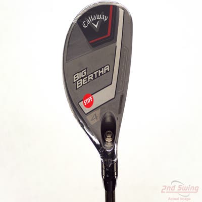 Mint Callaway Big Bertha 23 Hybrid 4 Hybrid 21° Callaway RCH Hybrid 65 Graphite Stiff Right Handed 40.0in