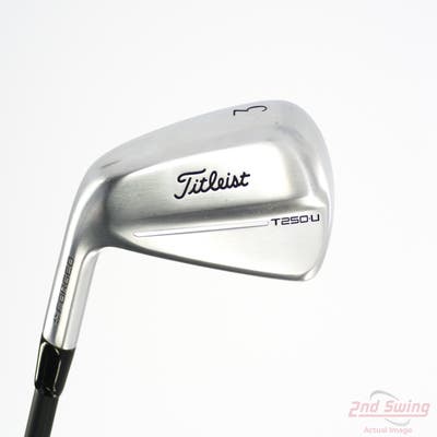 Titleist 2025 T250U Utility Iron 3 Utility Mitsubishi Tensei 1K Black 95HY Graphite Stiff Left Handed 39.5in