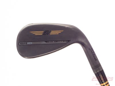 Titleist Vokey SM10 Jet Black Wedge Lob LW 50° 8 Deg Bounce F Grind True Temper Dynamic Gold 105 Steel Wedge Flex Right Handed 35.5in