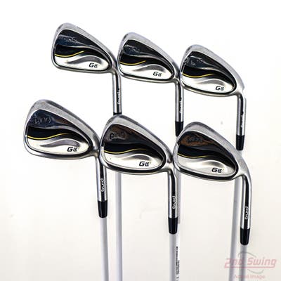 Ping G LE 3 Iron Set 6-PW SW ULT 250 Lite Graphite Ladies Right Handed Black Dot STD