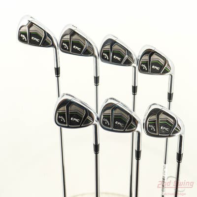 Callaway Epic Iron Set 4-PW Project X LZ 95 6.0 Steel Stiff Right Handed +1/2"