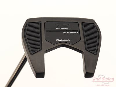 Mint TaylorMade TP Black Palisades 3 Putter Steel Left Handed 35.0in