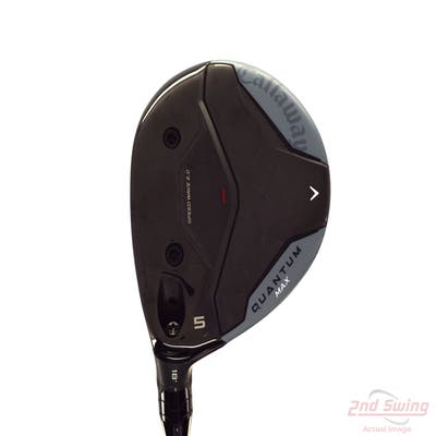 Mint Callaway Quantum Max Fairway Wood 5 Wood 5W 18° Project X Denali Red 60 Graphite Regular Left Handed 43.0in