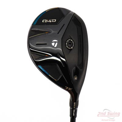 Mint TaylorMade Qi4D Fairway Wood 7 Wood 7W 21° Mitsubishi REAX FW 55 Graphite Regular Right Handed 42.0in
