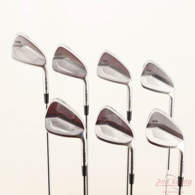 Ping i59 Iron Set 4-PW Project X Rifle 5.5 Steel Regular Right Handed Blue Dot STD