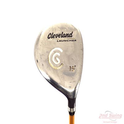 Cleveland Launcher Fairway Wood 3 Wood 3W 15° Fujikura Launcher Gold Graphite Stiff Right Handed 43.5in