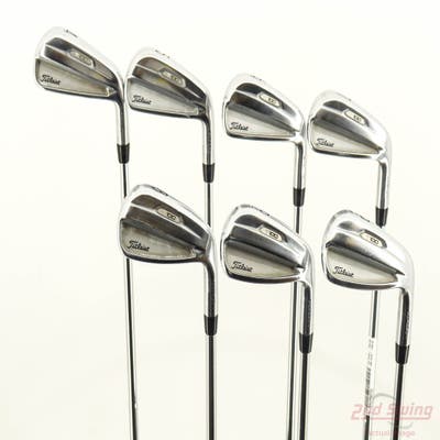 Titleist 2021 T100 Iron Set 4-PW True Temper AMT White S300 Steel Stiff Right Handed +1/4"