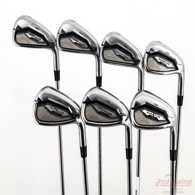 Mint Callaway Quantum Max Iron Set 5-PW AW KBS Max 90 Steel Stiff Right Handed STD