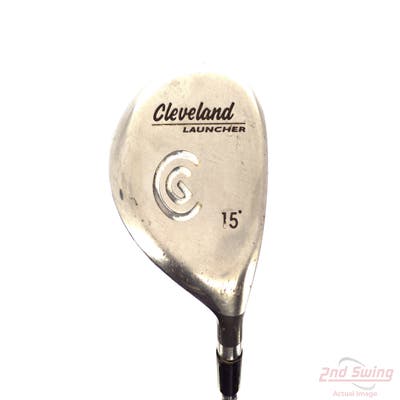 Cleveland Launcher Fairway Wood 3 Wood 3W 15° Stock Steel Shaft Steel Regular Right Handed 42.75in