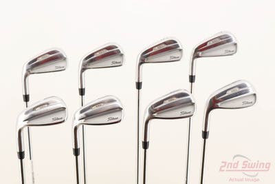 Titleist 2021 T100S Iron Set 4-PW GW True Temper AMT Black S300 Steel Stiff Right Handed +1"