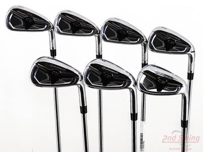 Mint TaylorMade Qi Max Iron Set 5-PW AW FST KBS MAX 85 MT Steel Stiff Right Handed STD