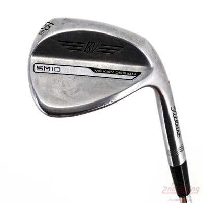 Titleist Vokey SM10 Tour Chrome Wedge Sand SW 56° 12 Deg Bounce D Grind Titleist Vokey BV Steel Wedge Flex Right Handed 35.5in