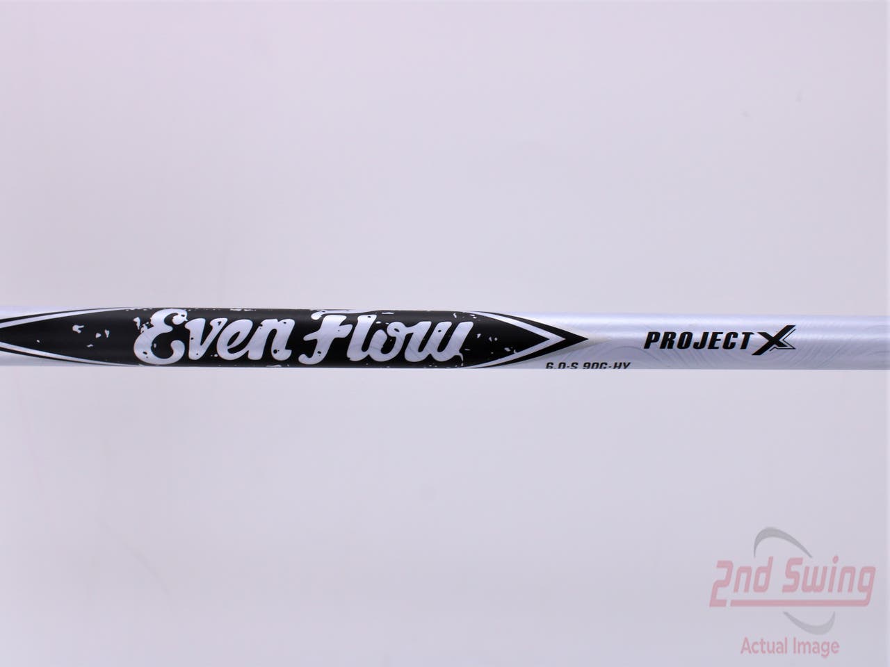Used W/ Adapter Project X EvenFlow 90g White Hybrid Shaft Stiff 39.5in