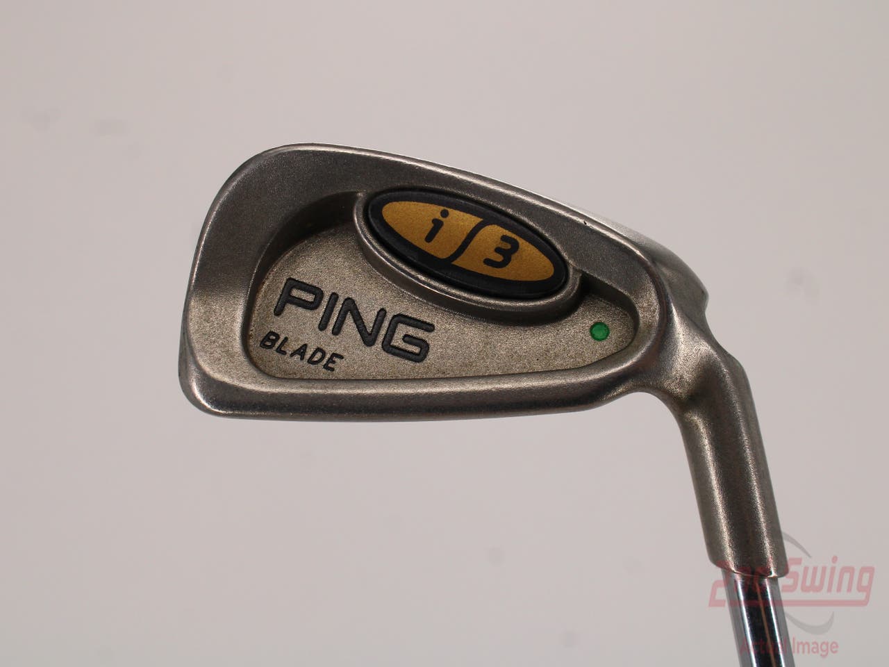 Ping i3 Blade Single Iron 4 Iron Ping JZ Steel Stiff Right Handed Green Dot 39.75in