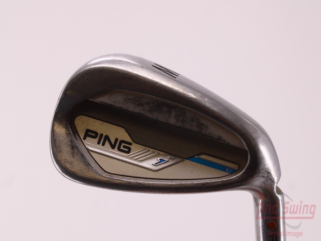 Ping 2015 i Single Iron Pitching Wedge PW Aerotech SteelFiber i95 Graphite Regular Right Handed Orange Dot 36.0in