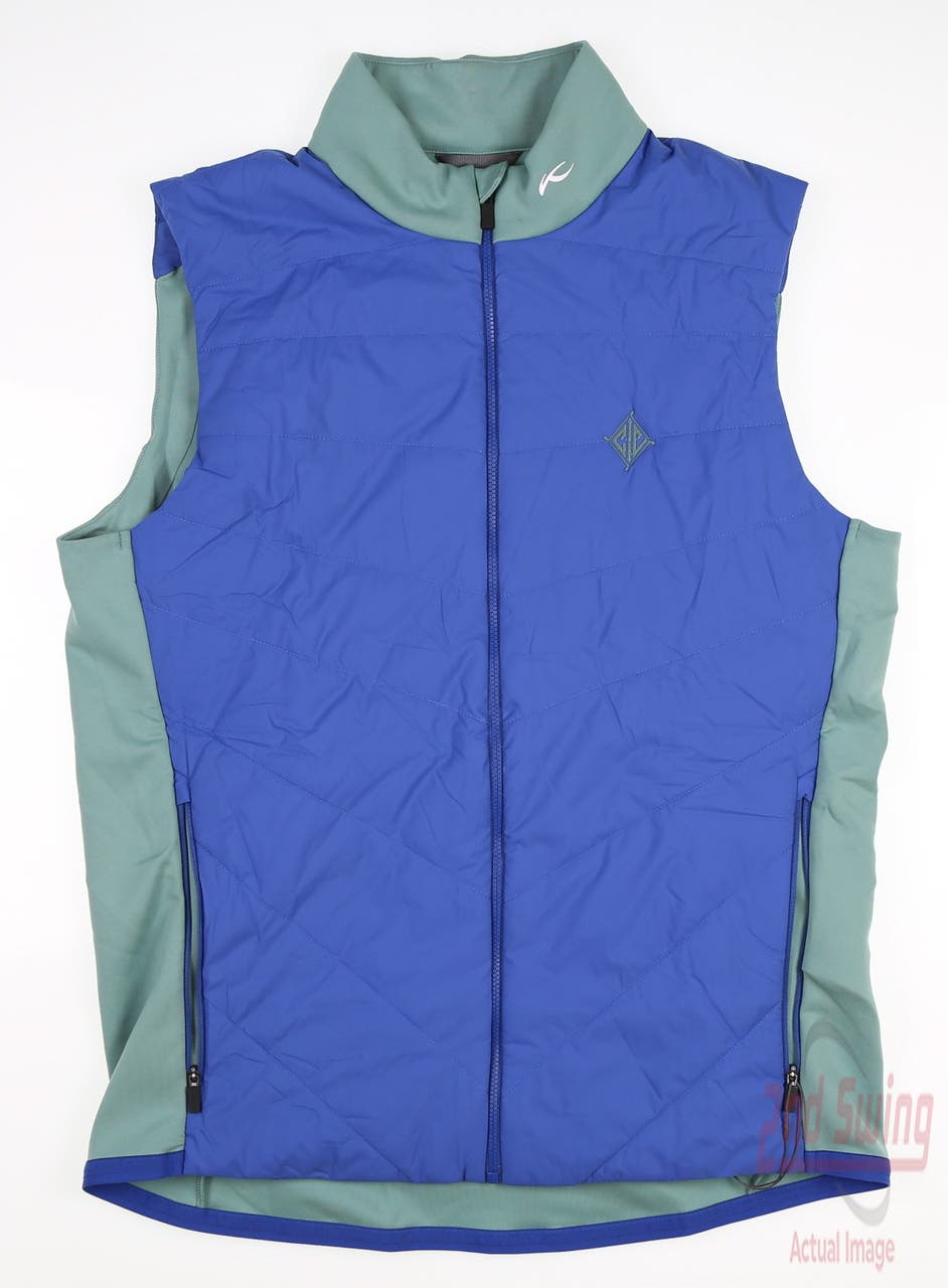 New W/ Logo Mens KJUS Release Vest Small S Multi MSRP $249 MG40-H02