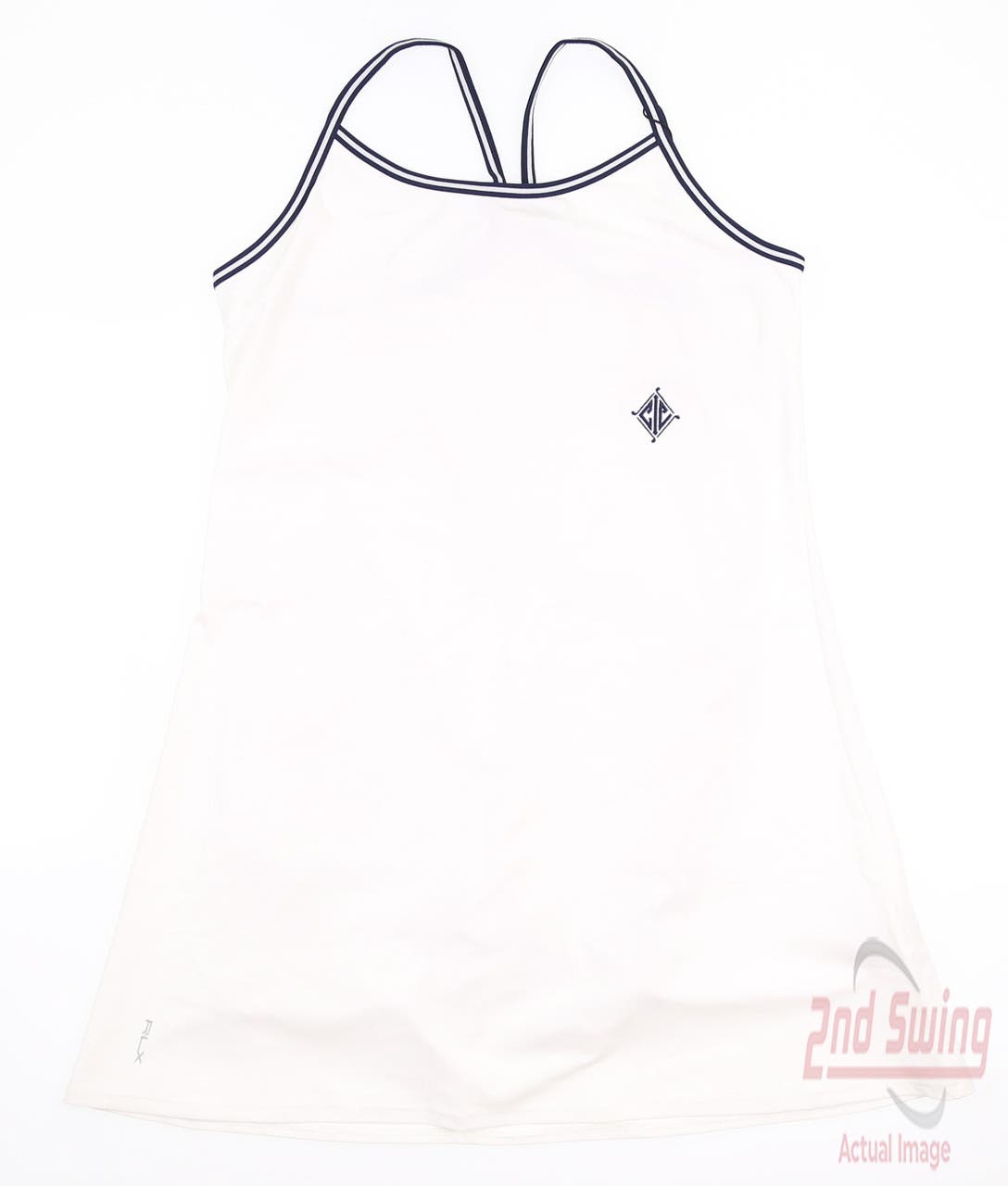 New W/ Logo Womens Ralph Lauren RLX Golf Dress Small S White MSRP $198 285833971001