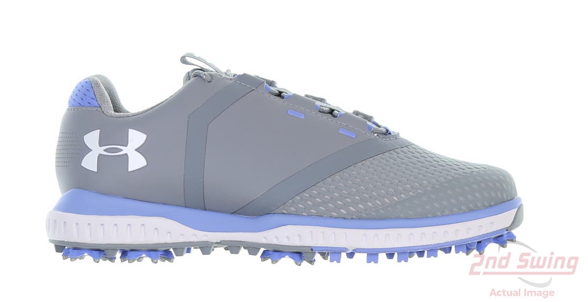 New Womens Golf Shoe Under Armour UA Fade RST 5.5 Gray MSRP $110 30000221-101