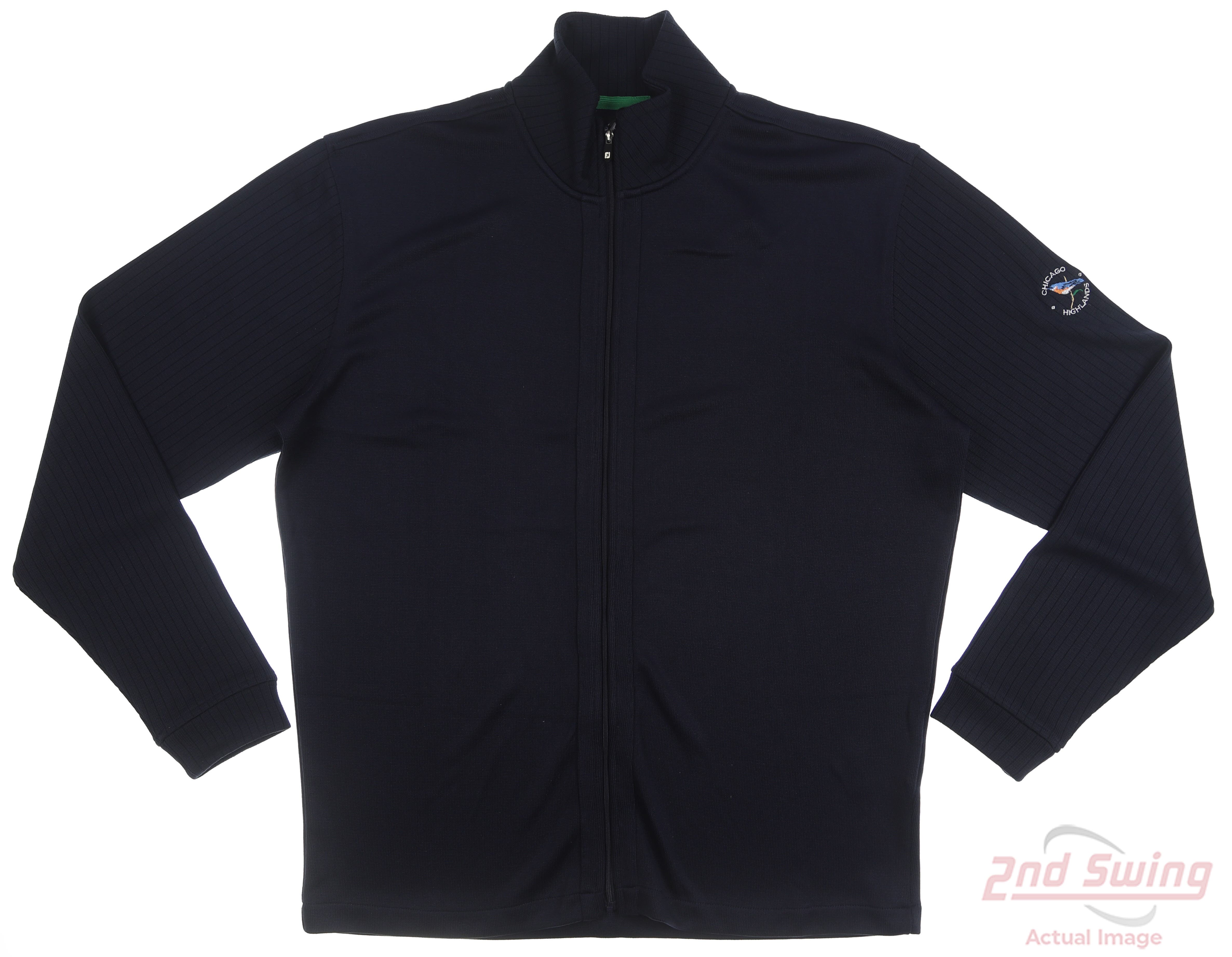 New W/ Logo Mens Footjoy Golf Jacket XLarge XL Navy Blue MSRP 15