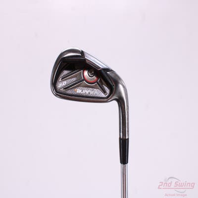 TaylorMade Burner 2.0 Single Iron 6 Iron Stock Steel Shaft Steel Stiff Right Handed 37.0in