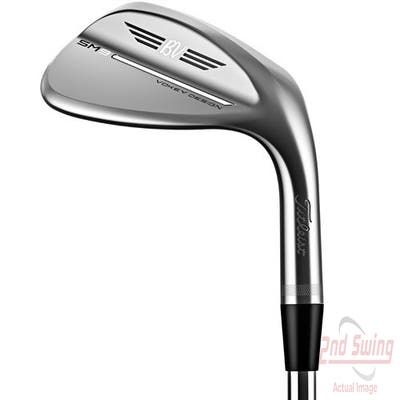 New Titleist Vokey SM9 Tour Chrome Wedge Pitching Wedge PW 48° 10 Deg Bounce F Grind True Temper Dynamic Gold Steel Wedge Flex Right Handed 35.75in